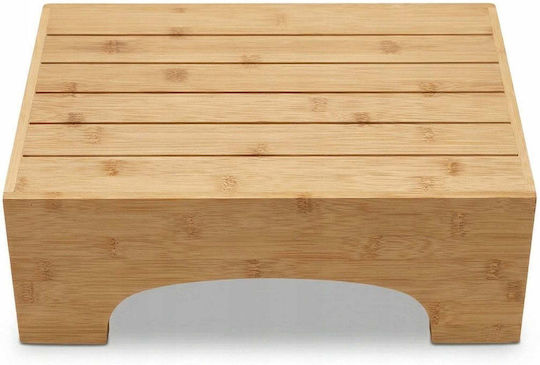 Σκαμπό Κουζίνας Ξύλινο Μπαμπού 15x40x30εκ.