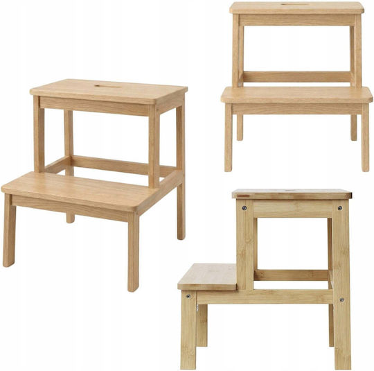 Hocker Für Das Wohnzimmer Hölzernes Bambus