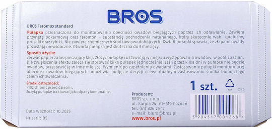 Bros Капан за Кърлежи с Лепкава Повърхност