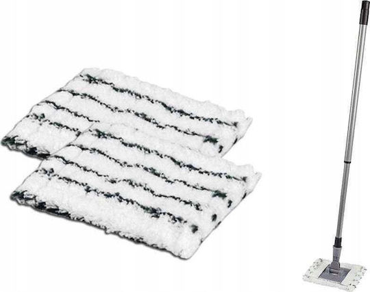 Maximex General Use Microfiber Cleaning Cloths White 17x12 cm 2 Pieces