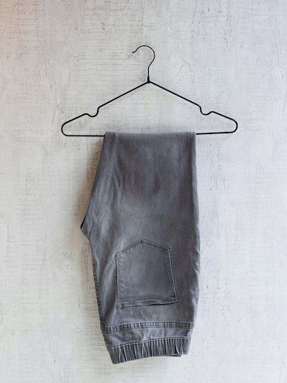 Wenko Foldable Wardrobe Hanger for Pants Metallic Black SP01_15934135 20 Pieces
