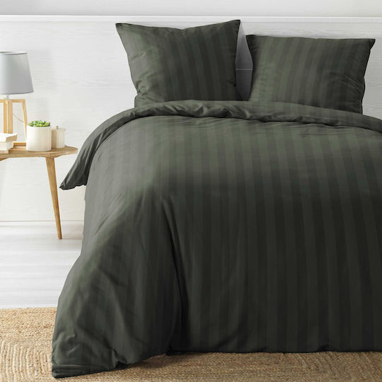 Douceur d'Intérieur Set Queen 220x240 Cleo Green