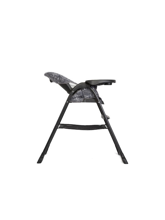 Klappbarer Baby Hochstuhl Grau