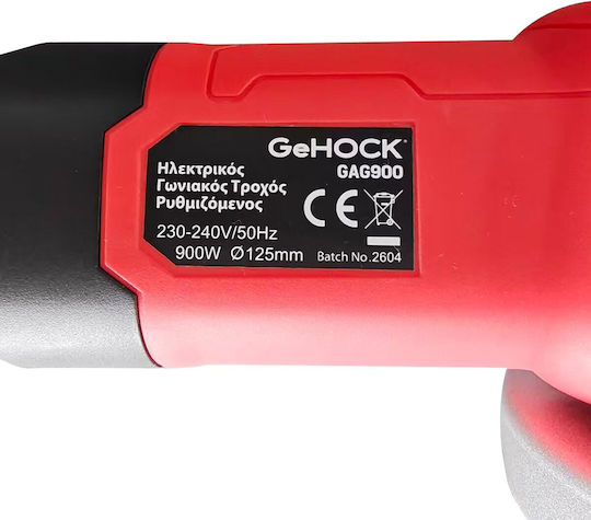 GeHock GAG900 Ъглошлайф 125mm Електрически 900W