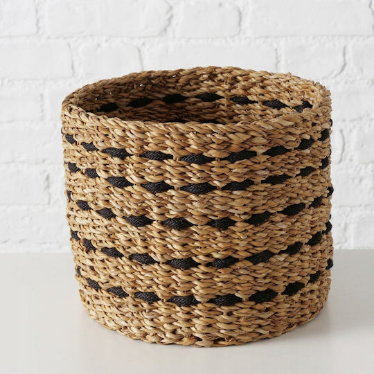 Boltze Комплект Декоративни Текстилни Кошници Бежови 18x18см 3 Бройки