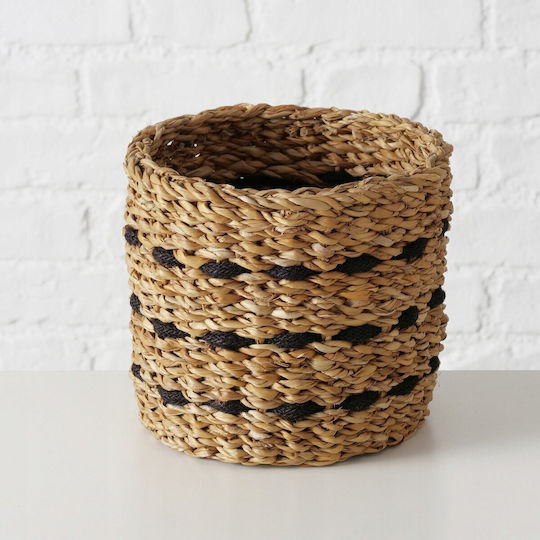 Boltze Комплект Декоративни Текстилни Кошници Бежови 18x18см 3 Бройки