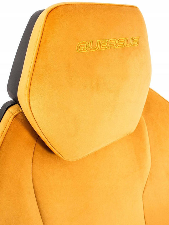 Quersus ICOS.1.2 Fabric Gaming Chair with Adjustable Arms Canary