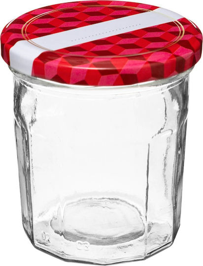 5Five Glas Gefäß mit Deckel 280ml (6 Stück)