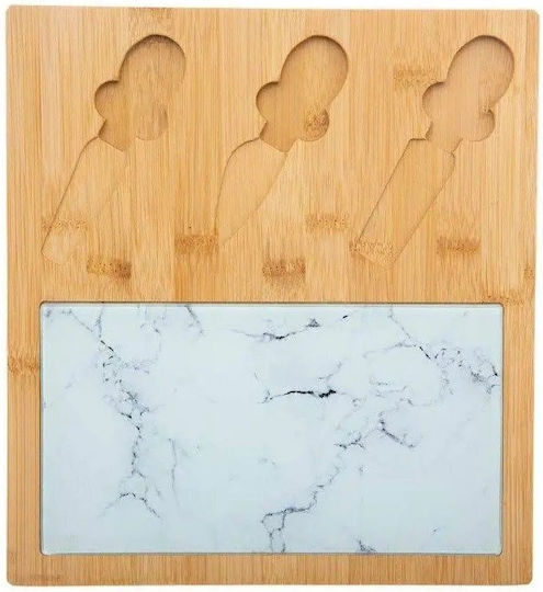 Secret de Gourmet Plăci De Servire Brânză Din Lemn 30x28cm 5 Bucăți