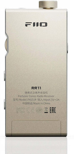Fiio RR11 Retro Rechargeable Radio Gold
