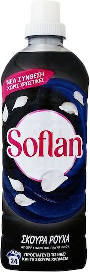 Soflan Flüssig Waschmittel für Wolle, Empfindlich & Schwarz Kleidung 960ml (24 Messbecher) 1cm