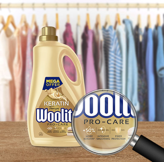 Woolite Pro-care Liquid Detergent for Coloreds Clothes 3.6lt (60 Measuring Cups)