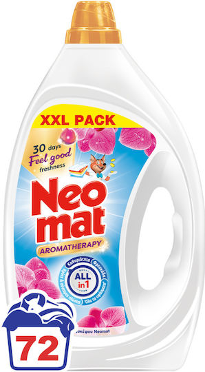 Neomat Neomat Flüssig Waschmittel mit Duft Orchidee 3.24lt (72 Wäscht)