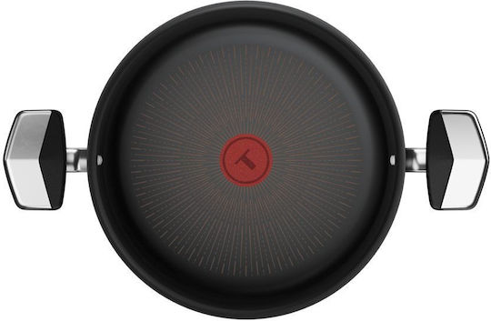 Tefal Excellence Saute Pan from Aluminum with Lid with Non-Stick Coating 24cm