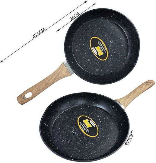 Sidirela Synamore Pan made of Aluminum 26cm