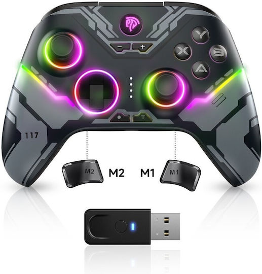 EasySMX X15 Безжичен Gamepad за Android / PC / Switch / iOS Черен