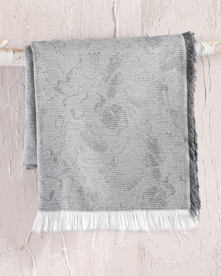 Rythmos Peony Decken & Couchdecken Viersitzer-Sofa Überwurf Jacquard 180x330cm Dunkelgrau