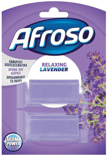 Afroso Λεβάντα Block Toilette Ersatzteil 2x40gr