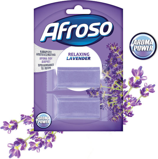 Afroso Λεβάντα Block Toilette Ersatzteil 2x40gr
