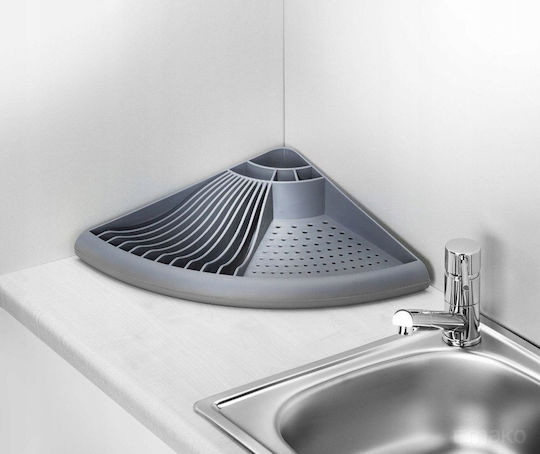 Wenko Sink Strainer Plastic Grey 14cm