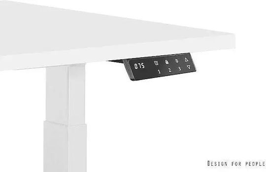 Elektrisches Schreibtisch Active I Holz Anthrazit 140x70cm