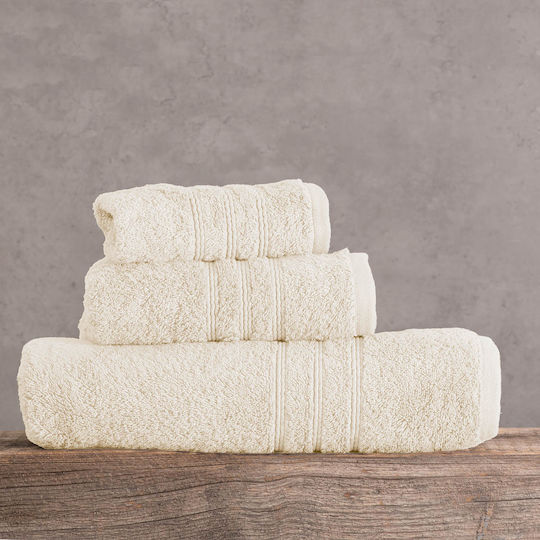 Rythmos Bath Towel Set 5pcs Aria Black Weight 600gr/m²