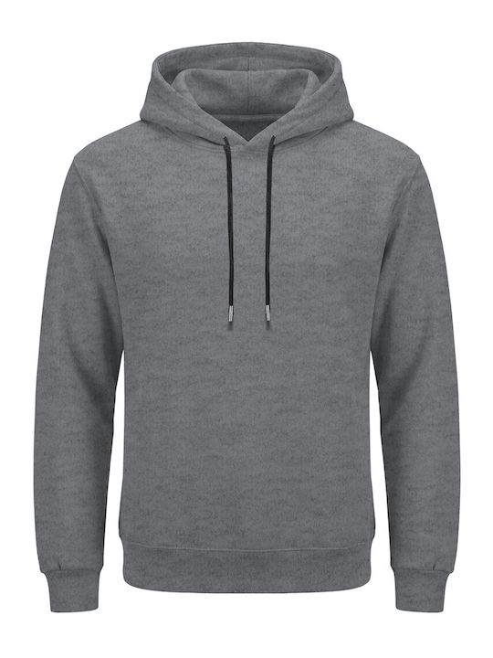 Sweatshirt with Hood Gray