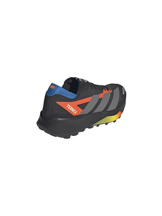Terrex Agravic Gtx Men's Sport Shoes Trail Running Black Waterproof with Gore-Tex Membrane
