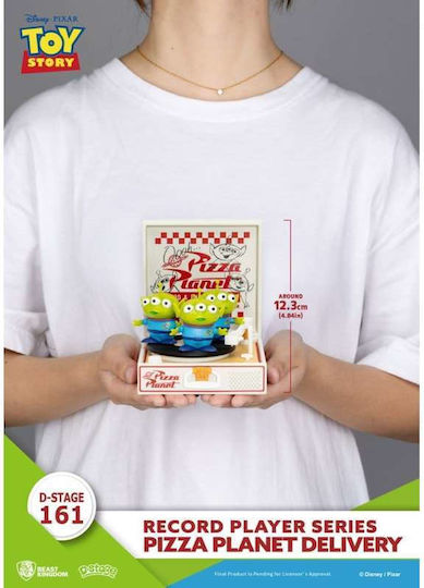 Toy Story Record Player Series Sammelbare Figuren PVC Pizza Planet Delivery Größe 12cm
