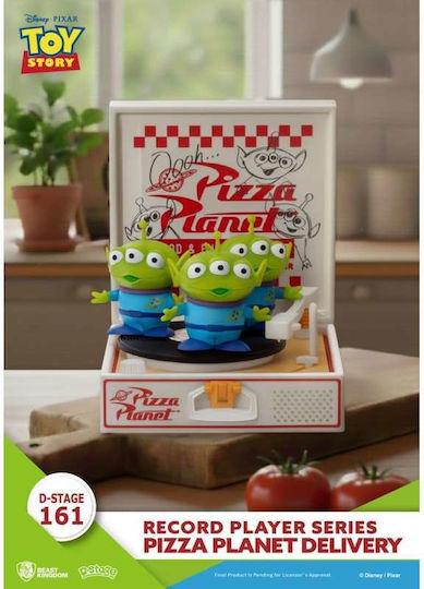 Toy Story Record Player Series Sammelbare Figuren PVC Pizza Planet Delivery Größe 12cm