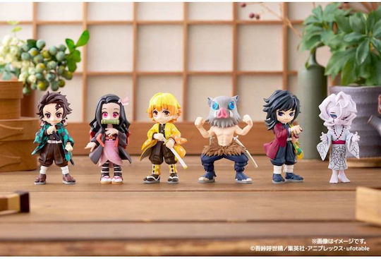 Убиец На Демони Kimetsu No Yaiba Palverse Фигури Pvcs Размер 9см Комплект 6 Бройки