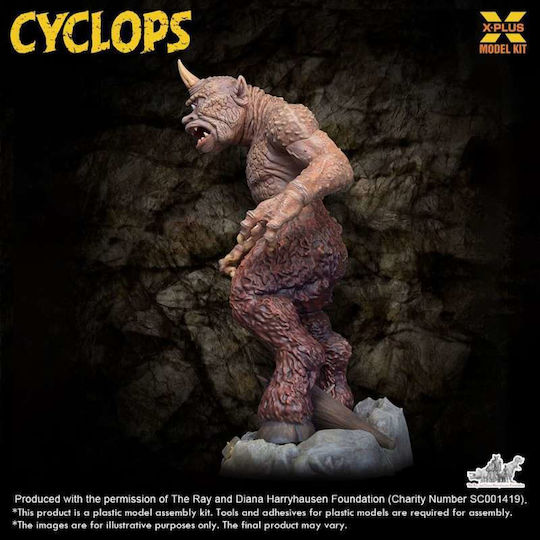 Cyclops Sammelbare Figuren Modellbau Maßstab 1/72 Erneuerungspaket Größe 23cm