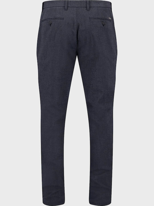 Men's Chino Trousers Loose Fit Dark Navy