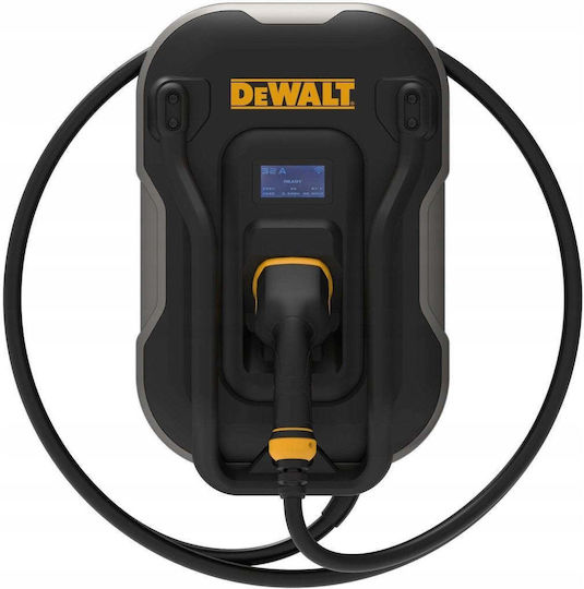 DEWALT Монтиран на стена Трифазен Зарядно устройство 22kW с Вграден кабел 5m Type 2