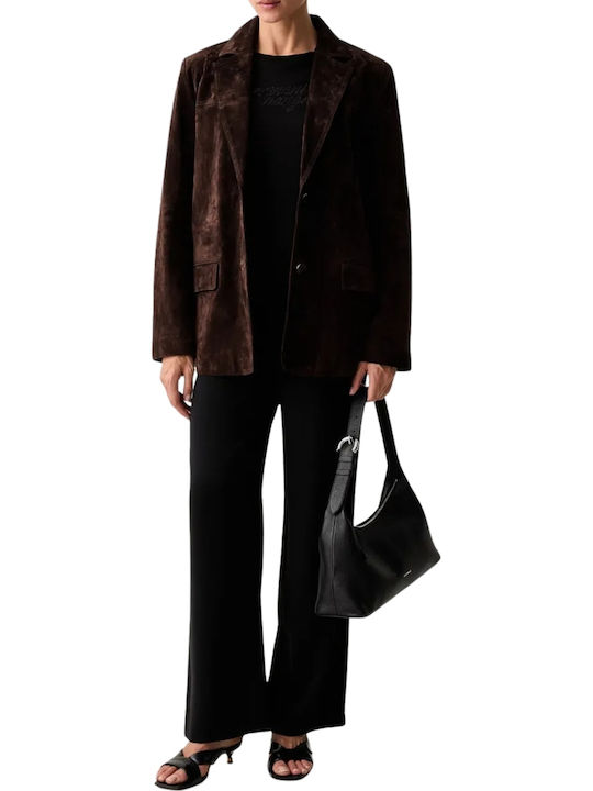 Armani Exchange Дамска Тениска Черна