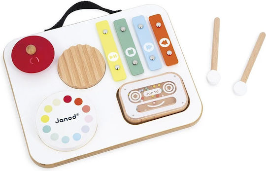 Janod Instrument Muzical din Lemn cu Muzică pentru 12+ Luni
