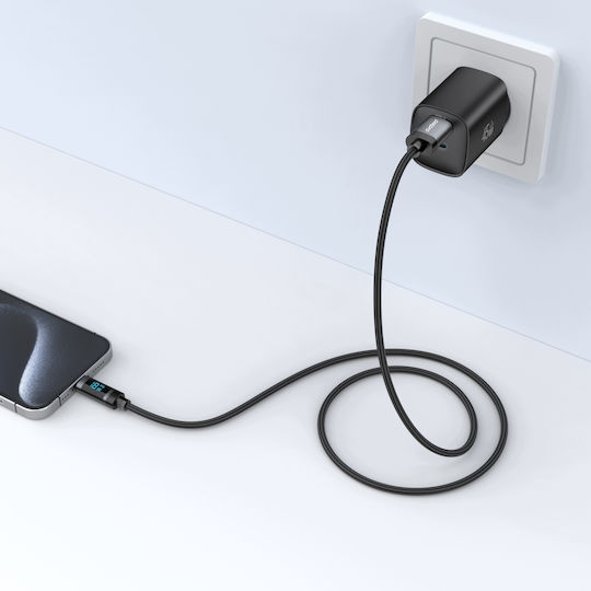 Palpro Usb-a Zu Usb-c Blitzkabel Schnelles Laden Samsung Apple 3a 18w LED 1m