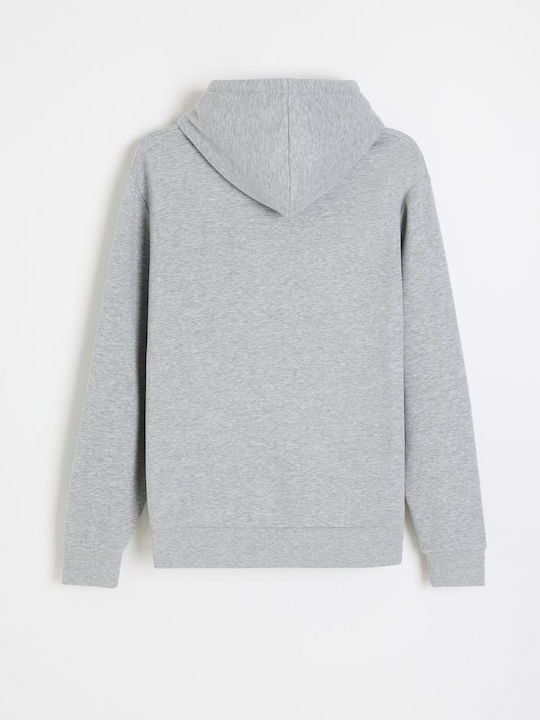 Basehoody M261 Φούτερ με Κουκούλα Γκρι