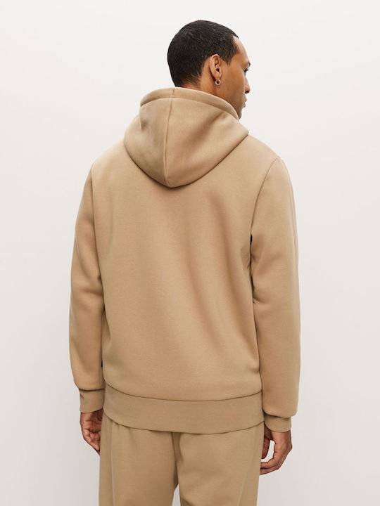 Basezip S264 Sweatshirt Für Herren Mit Kapuze Beiges