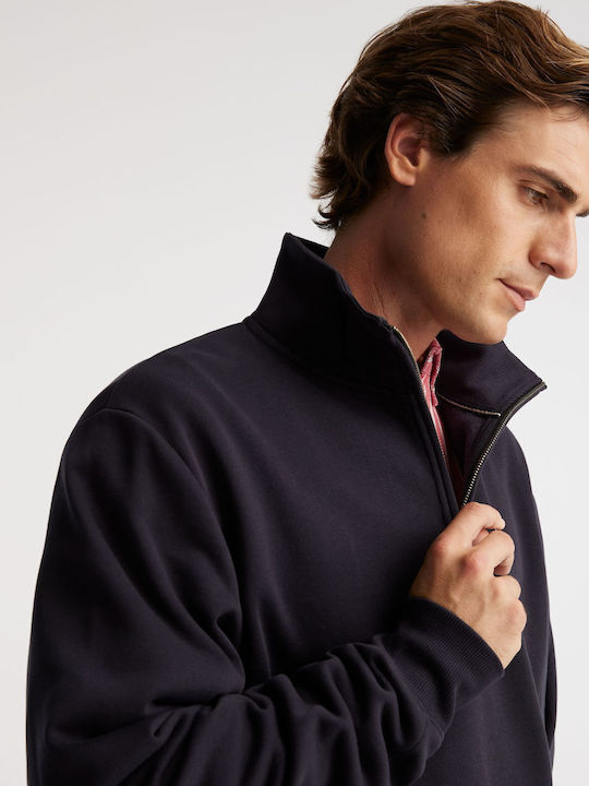Miuris Sweatshirt mit Kapuze Rot