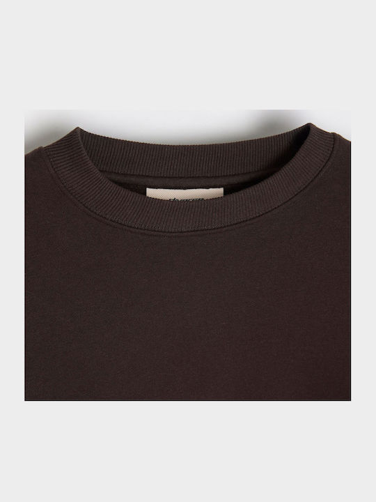 Tussoy 264 Gekürztes Damen Sweatshirt Braun