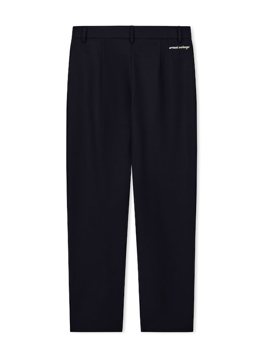 Armani Exchange Women's Fabric Trousers Black Armani Exchange Women's Fabric Trousers Black