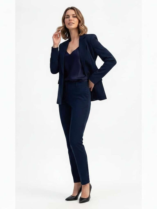 Women's Blue Suit in Slim Fit