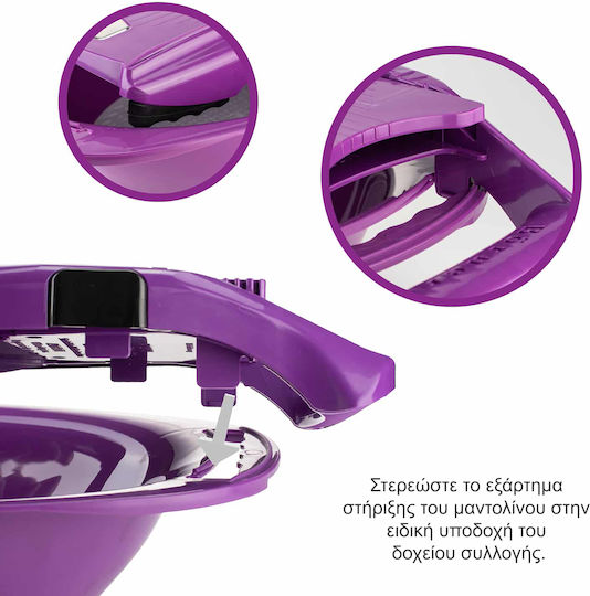Borner Vegetable Collection Bowl Oval 38x23x10cm Purple