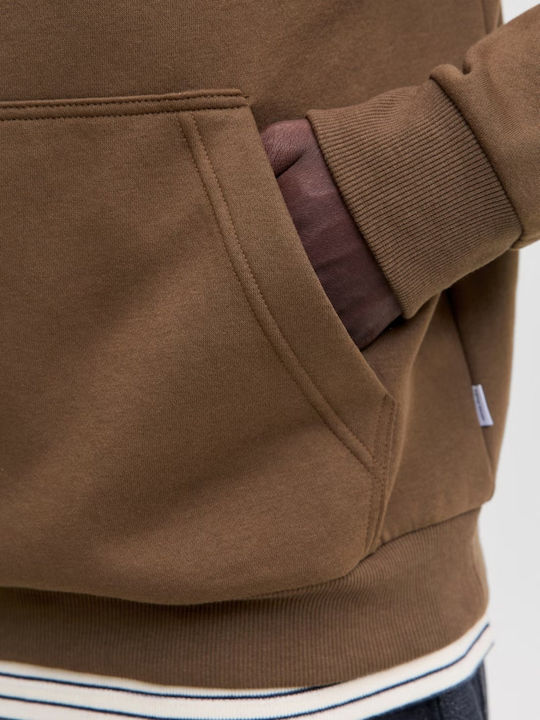 JJEBRADLEY Sweatshirt mit Kapuze Braun