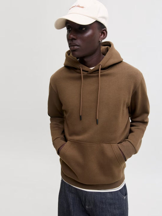 JJEBRADLEY Sweatshirt mit Kapuze Braun