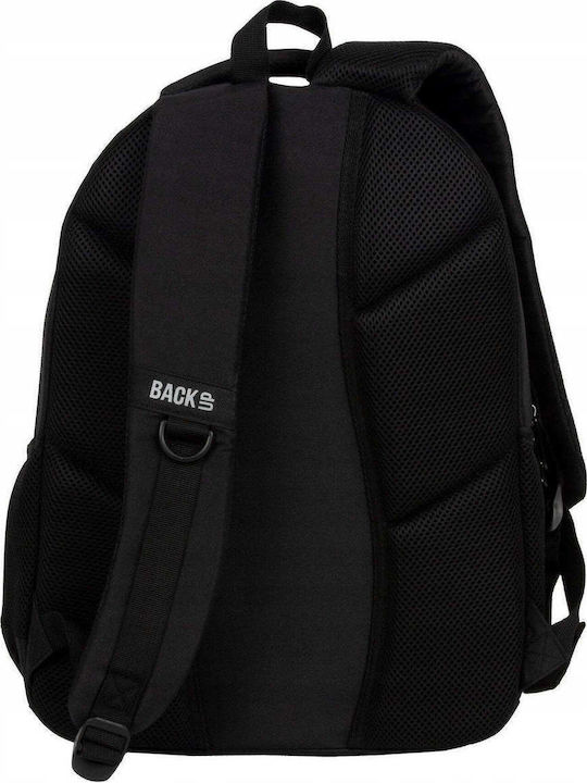 Derform Kindergarten Backpack School Bag With Water Bottle Holder Black 30 Litre 32 x 23 x 45 cm