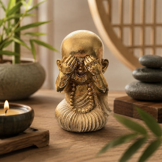 Dekorative Buddha aus Holz 12cm
