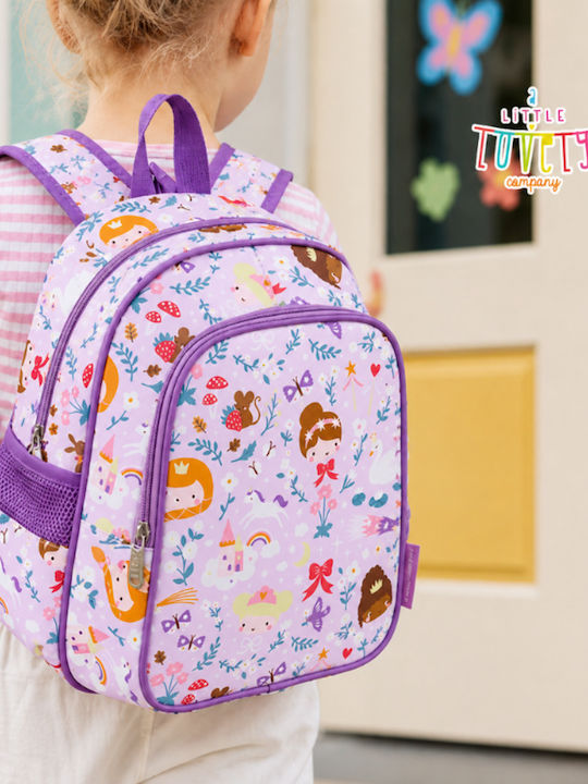 A Little Lovely Company School Backpack Kindergarten Purple