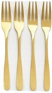 Verlo Verlo Obst/Dessert Gabel Inox Silber 18.5cm